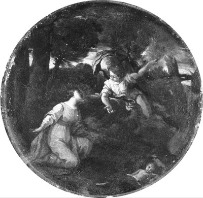 Hagar and Ishmael by Pier Francesco Mola